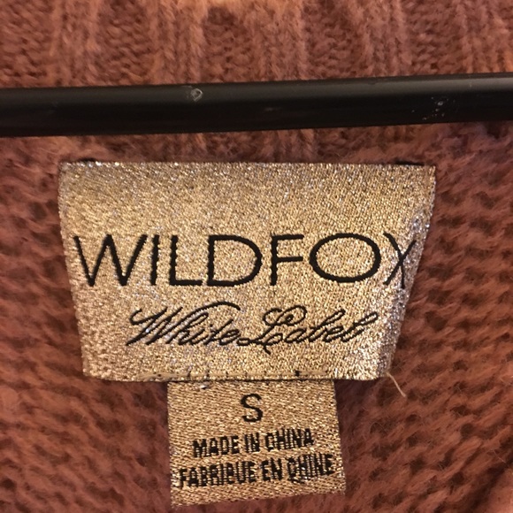 Wildfox Merde Bell Sleeve Sweater-S - Picture 5 of 6